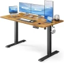 Thumbnail Electric Standing Desk, Adjustable Height Stand up Home Office Desk Large 55x24 Inch Sit Stand Computer Desk — Standing Desk, Marsail