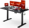 Thumbnail Electric Standing Desk, Adjustable Height Stand up Home Office Desk Large 55x24 Inch Sit Stand Computer Desk — Standing Desk, Marsail