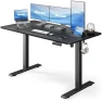 Thumbnail Electric Standing Desk, Adjustable Height Stand up Home Office Desk Large 55x24 Inch Sit Stand Computer Desk — Standing Desk, Marsail