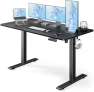 Thumbnail Electric Standing Desk, Adjustable Height Stand up Home Office Desk Large 55x24 Inch Sit Stand Computer Desk — Standing Desk, Marsail
