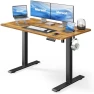 Thumbnail Electric Standing Desk, Adjustable Height Stand up Home Office Desk Large 55x24 Inch Sit Stand Computer Desk — Standing Desk, Marsail