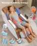 Thumbnail Full Body Zero Gravity Shiatsu Massage Recliner Chair with Heat, AI Voice Control, and Smart Screen — Massage Chairs, Msutree