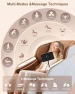 Thumbnail Full Body Zero Gravity Shiatsu Massage Recliner Chair with Heat, AI Voice Control, and Smart Screen — Massage Chairs, Msutree