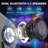 Thumbnail Gaming Chair with Speakers and Massage — Smart Chairs, HOFFREE