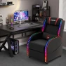 Thumbnail LED Gaming Massage Recliner Chair Racing Style Single Living Room Sofa — Massage Chairs, Homall