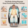 Thumbnail Massage Chair Full Body Ultra Long SL-Track Zero Gravity Recliner with Foot Roller, Airbags, Heating, AI Voice, Yoga... — Massage Chairs, Gethope