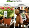 Thumbnail Visual Gauge Digital Smart Wireless Plant Moisture Meter Kit — Soil Moisture Sensor, RainPoint