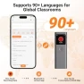 Thumbnail AI Digital Voice Recorder with Transcription and Summarization — Translator Device, Yorlu