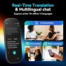 Thumbnail AI Voice Recorder with Playback and Transcription — Translator Device, HUREWA
