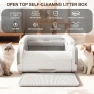 Thumbnail Automatic Litter Box Open Top Self Cleaning — Self-Cleaning Litter Box, Cosmillio
