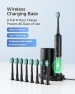Thumbnail Electric Toothbrush with UV Cleaning Holder and Pressure Sensor — Electric Toothbrush, FUMEIKANG