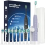 Thumbnail Sonic Electric Toothbrush for Adults with 8 Brush Heads and Travel Case — Electric Toothbrush, Rtauys