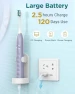 Thumbnail Sonic Electric Toothbrush for Adults with 8 Brush Heads and Travel Case — Electric Toothbrush, Rtauys