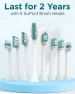 Thumbnail Sonic Electric Toothbrush for Adults with 8 Brush Heads and Travel Case — Electric Toothbrush, Rtauys