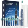 Thumbnail Sonic Electric Toothbrush for Adults with 8 Brush Heads and Travel Case — Electric Toothbrush, Rtauys