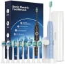 Thumbnail Sonic Electric Toothbrush for Adults with 8 Brush Heads and Travel Case — Electric Toothbrush, Rtauys