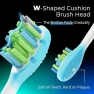 Thumbnail Ultrasonic Electric Toothbrush with LED Screen, 5 Modes, Long Battery Life, 8 Brush Heads, Travel Case — Electric Toothbrush, 7AM2M
