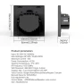 Thumbnail Touch Wall Light Switch with Backlit Buttons — Smart Switch