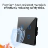 Thumbnail Touch Wall Light Switch with Backlit Buttons — Smart Switch