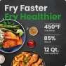 Thumbnail 12-Quart 5-in-1 Air Fryer Oven with Digital Timer and Touchscreen — Air Fryer, Chefman