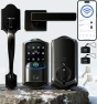 Thumbnail Built-in Wi-Fi Fingerprint Smart Deadbolt Lock with Handleset — Smart Lock, Veise
