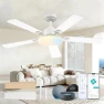 Thumbnail Ceiling Fan with Lights — Smart Fan, Amico
