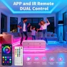 Thumbnail RGB Music Sync Color Changing LED Strip Lights — LED Strip Lights, LCTKJTP