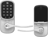 Thumbnail Satin Nickel Assure Lock Entry Door Handle with Wi-Fi Connected Keypad — Smart Lock, Yale