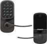 Thumbnail Satin Nickel Assure Lock Entry Door Handle with Wi-Fi Connected Keypad — Smart Lock, Yale
