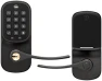 Thumbnail Satin Nickel Assure Lock Entry Door Handle with Wi-Fi Connected Keypad — Smart Lock, Yale