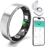 Thumbnail Smart Ring with Sleep Monitoring, Step Counting, Heart Rate, Blood Oxygen — Smart Ring, Free Shark