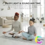 Thumbnail Wireless Speaker Charger Light with LED Bedside Lamp, Alarm Clock, Mood Night Light, and Sound Machine — Desk Lamp, FuyoSegen