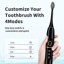 Thumbnail Electric Toothbrush Set with 8 Brush Heads and Travel Case — Electric Toothbrush, kingheroes