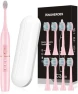 Thumbnail Electric Toothbrush Set with 8 Brush Heads and Travel Case — Electric Toothbrush, kingheroes