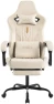 Thumbnail Ergonomic Gaming Chair with Footrest, Massage Lumbar Cushion, and Adjustable Recliner — Smart Chairs, SUKIDA