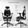 Thumbnail Ergonomic Office Chair with Dynamic Split-Back Design — Smart Chairs, RIEIOR
