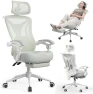 Thumbnail Ergonomic Office Chair with Footrest — Smart Chairs, CYKOV