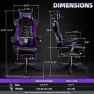 Thumbnail Gaming Chair with Footrest and Massage — Smart Chairs, Vonesse
