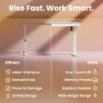 Thumbnail Glass Standing Desk with Drawers — Standing Desk, HUANUO