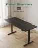 Thumbnail Large Standing Desk — Standing Desk, CubiCubi