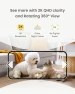 Thumbnail Mini 360° 2K QHD Pet Camera with Power Adapter — Smart Bird Feeder, Furbo