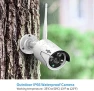 Thumbnail Wireless Pro WiFi Security Camera System, 16CH 4K NVR Kit, Corded Powered 8Pcs 5MP CCTV Home Security Camera System for... — Security Camera, Hiseeu