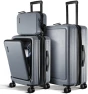 Thumbnail 20 Inch Carry On Luggage with Cosmetic Case — Smart Luggage, TRAVELARIM