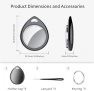 Thumbnail Bluetooth Tracker Tags — Dog GPS Tracker, QCOQ