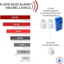 Thumbnail Small Water Leak Alarm 6-Pack — Water Shut Off Valve, Flood Buzz