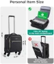 Thumbnail Underseat Carry On Luggage with Spinner Wheels — Smart Luggage, BAGSMART