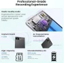 Thumbnail Voice Recorder with AI Transcription and Display — Translator Device, AOSRAU