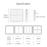Thumbnail Wireless Remote Control Smart Switch Wall Panel Transmitter — Smart Switch, MOES