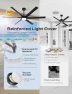 Thumbnail 65 Inch Ultra-thin Smart Ceiling Fan with WiFi Alexa APP Remote Control, Whole Aluminum DC Motor and Blades, 6 Speed,... — Smart Fan, ECOiTEL