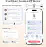 Thumbnail Built-in WiFi Smart Lock with Fingerprint Keypad Deadbolt — Smart Lock, Veise
